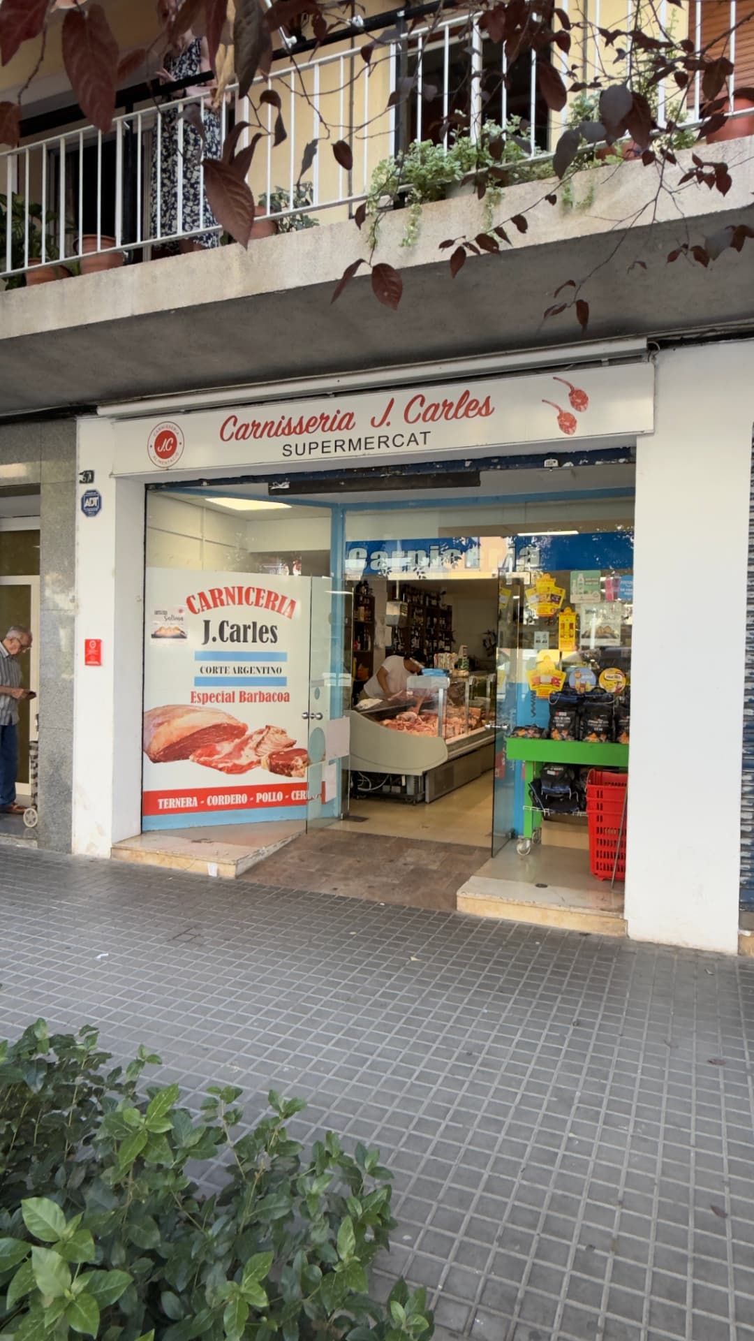 Fachada de la tienda en Granollers