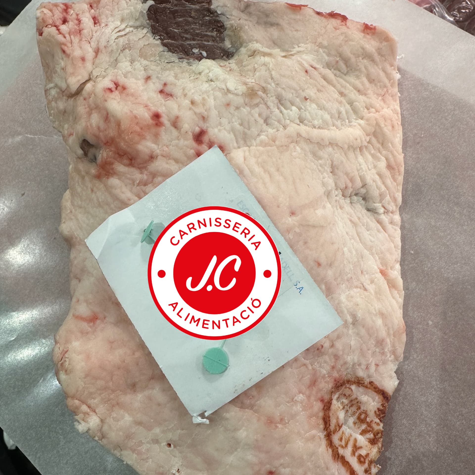 Panceta de cerdo fresca