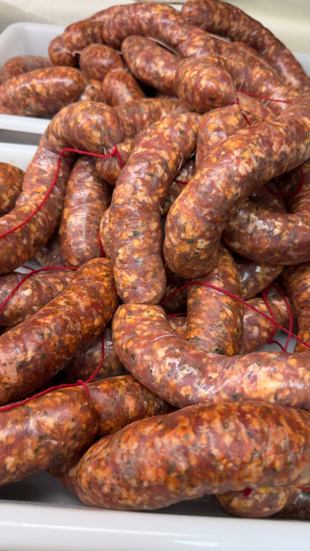 Chorizo criollo de elaboración propia
